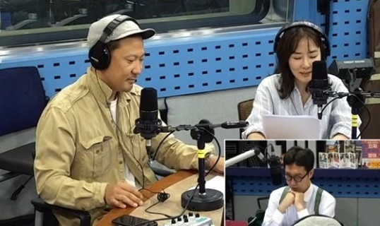 '김영철의 파워FM'에 출연한 성우 박지윤 정형석 부부. SBS 보이는 라디오