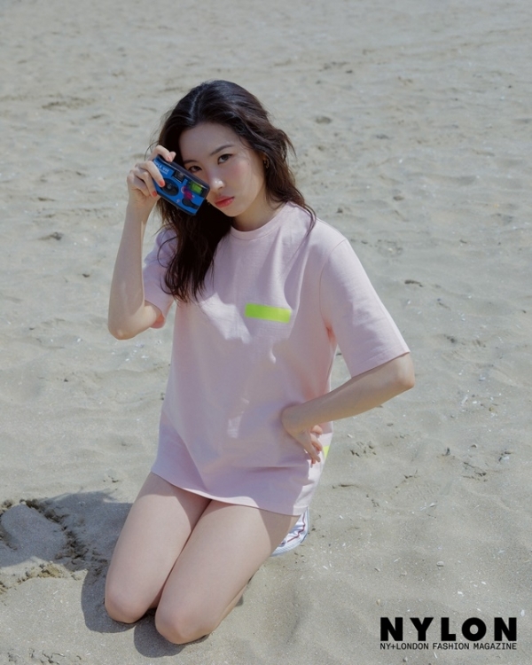 가수 선미의 매거진 '나일론' 화보. 나일론 코리아