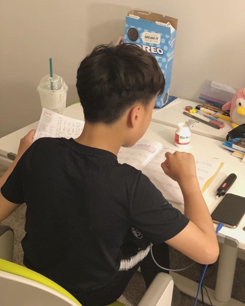 안정환 이혜원 부부의 아들 안리환의 근황이 공개됐다. 이혜원 인스타그램