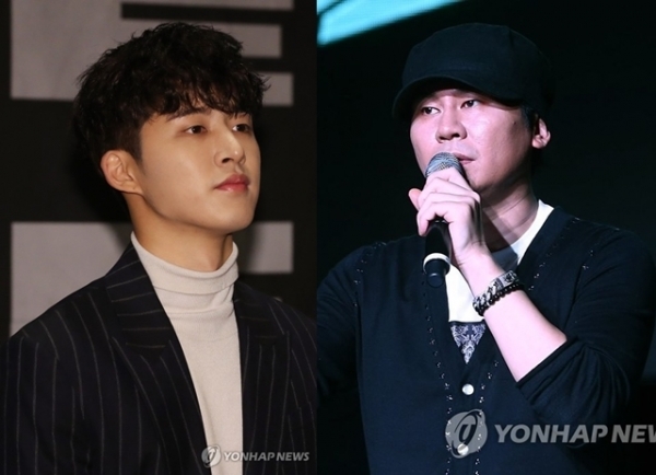 비아이와 양현석. 연합뉴스