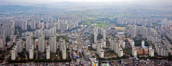 경기지역 아파트단지 전경. 경기일보DB