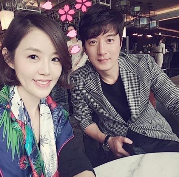 TV조선 이하정 앵커(왼쪽) 배우 정준호. 이하정 인스타그램
