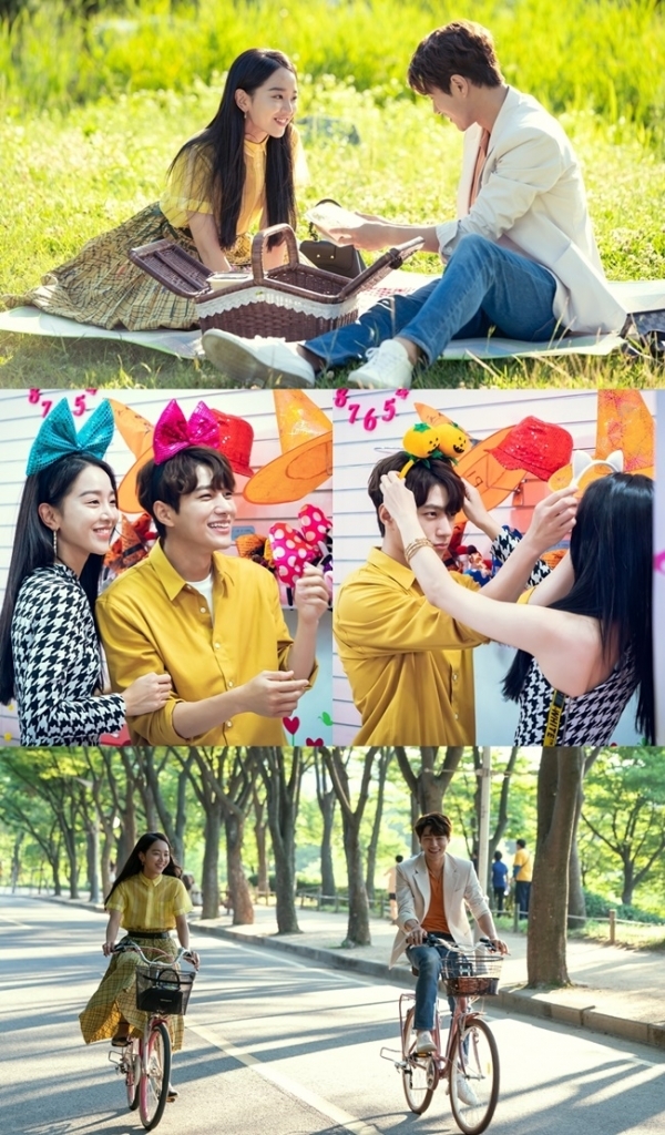 '단, 하나의 사랑' 신혜선 김명수 현장 스틸. KBS