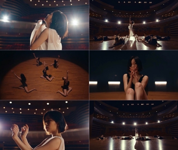 가수 소리의 세 번째 솔로곡 'I AM NOT ALONE' 뮤직비디오 티저 티저 이밎. 몰레엔터테인먼트