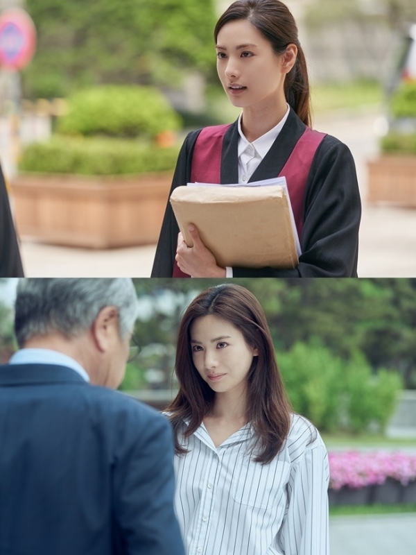 '저스티스'에서 서연아 검사 역을 맡은 배우 나나. 프로덕션 H, 에프앤 엔터테인먼트
