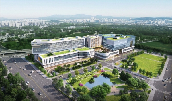 수원시 고색2 지구단위 계획구역 내 설립 예정인 ‘서수원권 종합병원’ 조감도. 수원시 제공