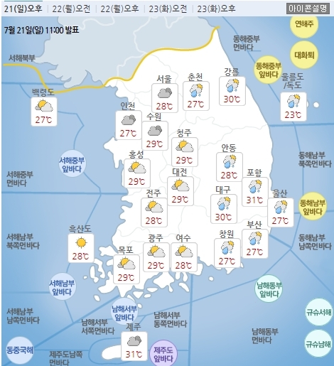 기상청 홈페이지