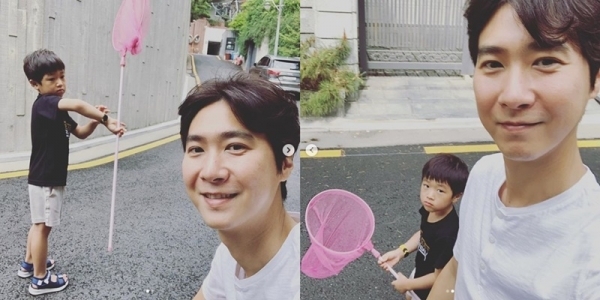 고지용이 아들과 근황을 공개했다. 고지용 인스타그램