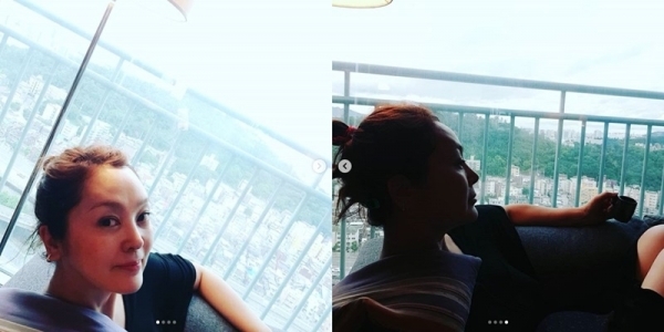 배우 이승연이 자택에서의 일상을 공개했다. 이승연 인스타그램