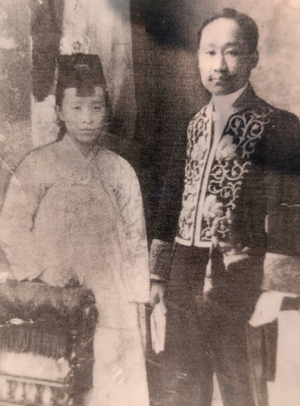 이한응 열사와 부인 진양강씨