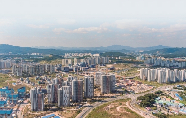옥정신도시 전경