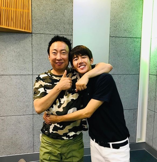 왼쪽부터 박명수와 광희. '박명수의 라디오쇼' 공식 SNS