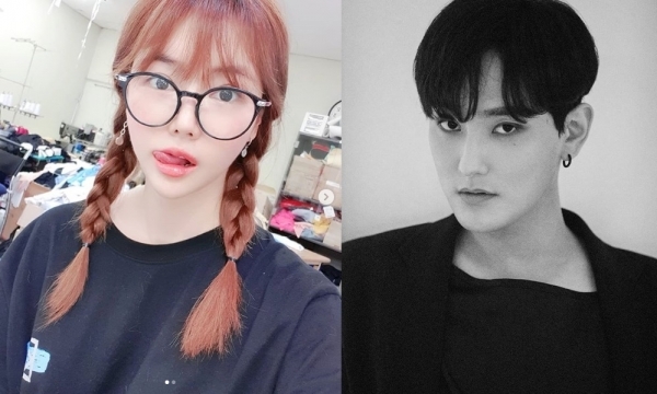 강타와 우주안이 최근 불거진 열애설에 대해 사과했다. 우주안 인스타그램(왼쪽), 강타 인스타그램