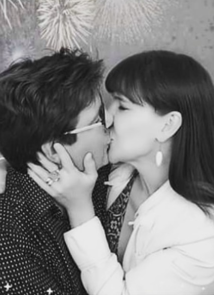 방송인 이다도시와 예비신랑. 이다도시 인스타그램