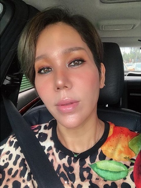 가수 김송. 김송 인스타그램