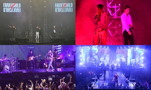 팬시차일드 첫 단독콘서트 현장 스틸. KOZ엔터테인먼트