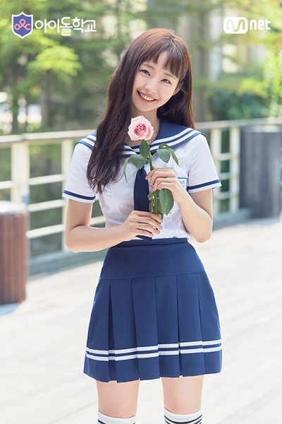 솜혜인. mnet '아이돌학교'