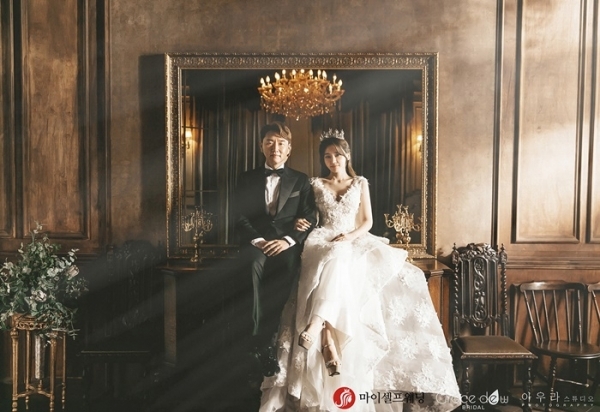 서유리 최병길PD 웨딩화보. 디모스트엔터테인먼트