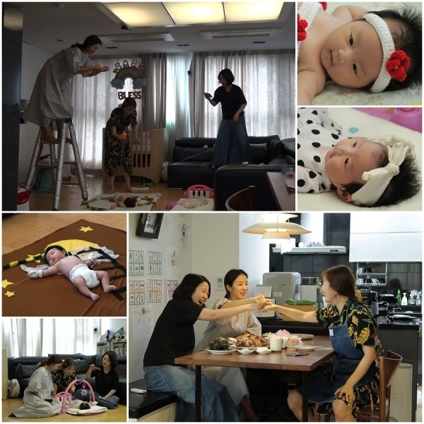 '아내의 맛' 이하정의 둘째 딸과 장영란, 문정원이 감격스런 첫 만남을 가졌다. TV조선