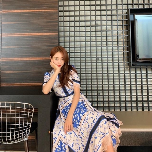 가수 경리. 인스타그램