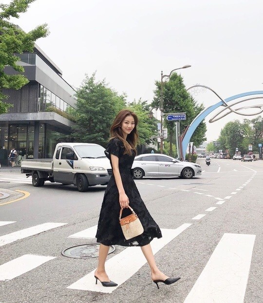 모델 이채은. 인스타그램