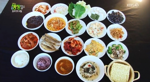 '생생정보'에서는 '초저가의 비밀' 코너를 통해 5,000원에 18가지 음식을 무제한으로 제공하는 뷔페가 소개됐다. 방송 캡처