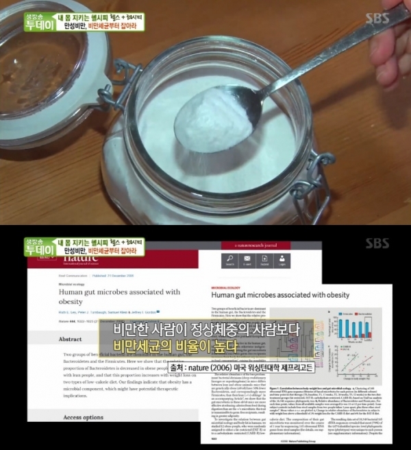 '생방송 투데이'에서는 '내몸의 헬시피' 코너를 통해 프롤린 유산균이 소개됐다. 방송 캡처