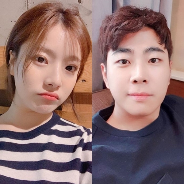 열애를 인정한 가수 벤과 W재단 이욱 이사장. 인스타그램