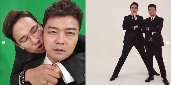 장성규(왼쪽) 전현무. 장성규 인스타그램