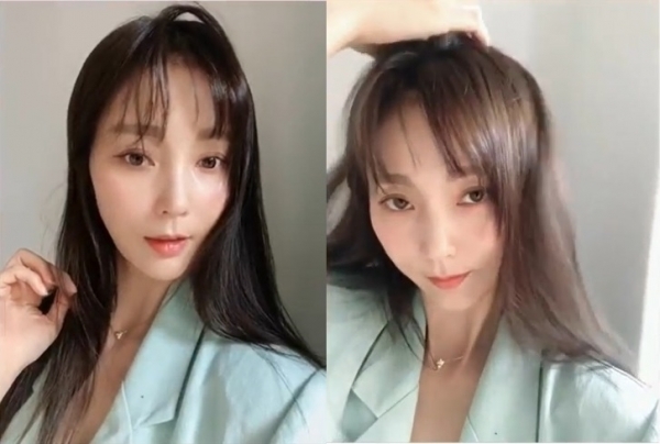 방송인 안혜경. 인스타그램