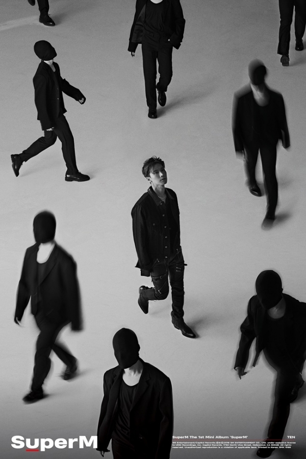 슈퍼엠 단체 이미지. SM엔터테인먼트