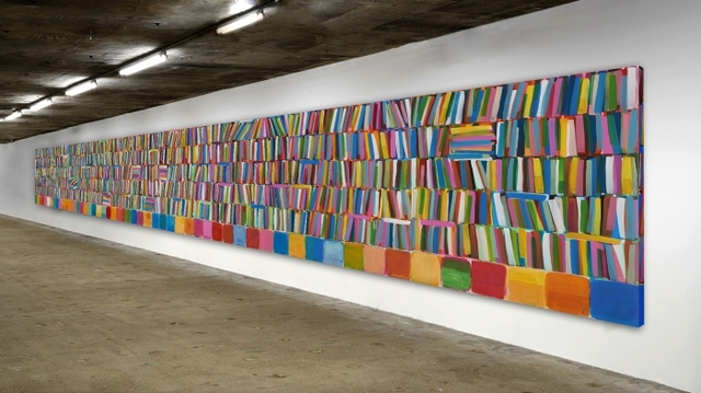 ▲ [메인작품] 사물과 꿈 1922, 145㎝×1008㎝, 캔버스에 혼합재료, 2019