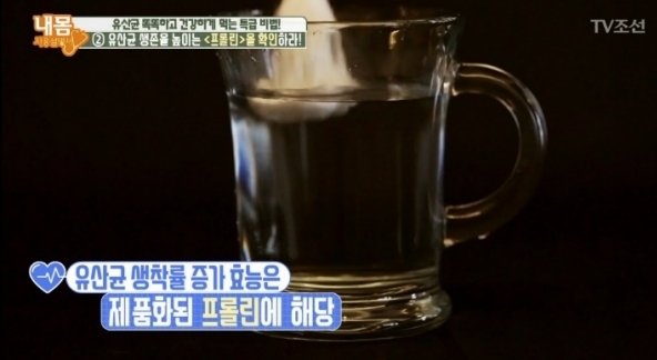 '내 몸 사용설명서'에 소개된 프롤린 유산균. TV조선