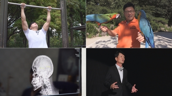 '순간포착 세상에 이런일이'에서는 턱걸이 끝판왕부터 자유비행 앵무새머릿속 의문의 쇠붙이, 육교 위 파바로티 등의 사연이 공개된다. SBS