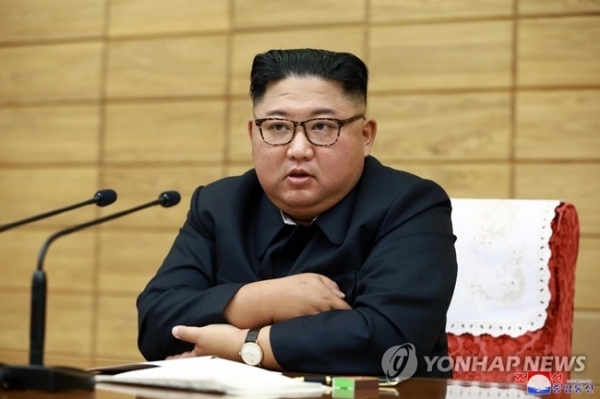 북한 김정은 국무위원장. 연합뉴스