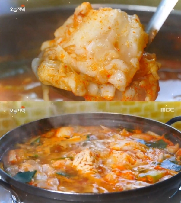 '생방송 오늘저녁'에서는 '팔도 국밥 기행' 코너를 통해 곰치국이 소개됐다. 방송 캡처