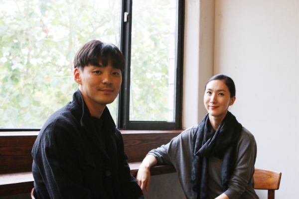 경기도립무용단 정준용(왼쪽) 이선명 단원