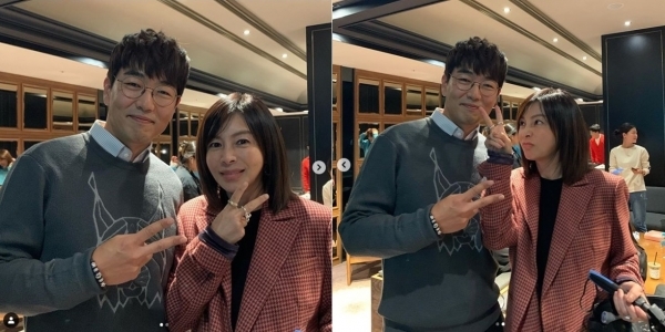 배우 이종혁(왼쪽) 황신혜. 황신혜 인스타그램