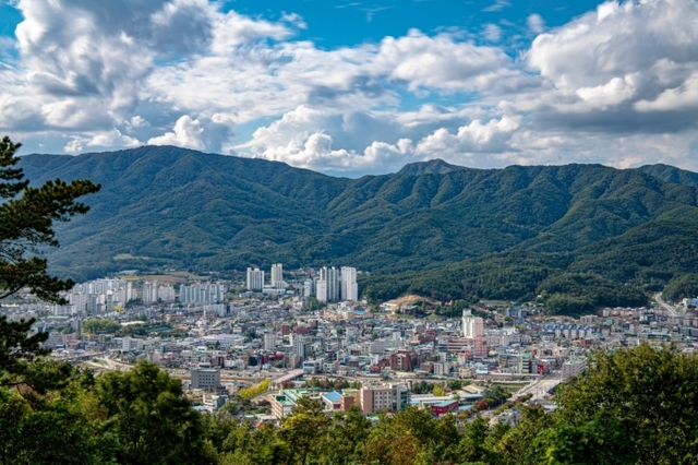 ▲ 포천시전경