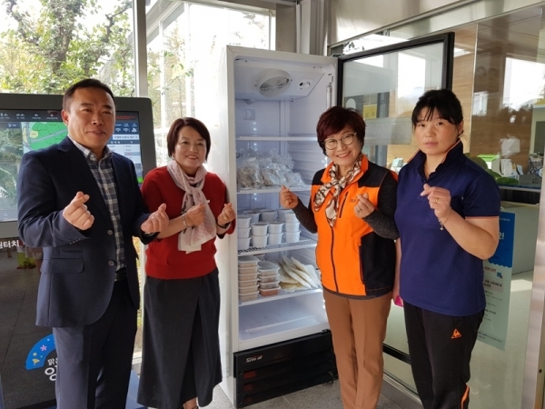 용문면의용소방대반찬나눔
