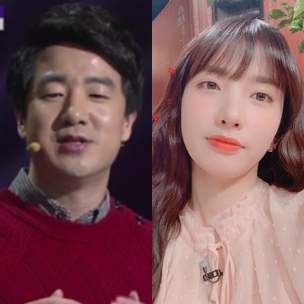 프로그래머 이두희 씨와 레인보우 출신 지숙. KBS1 '명견만리', 지숙 인스타그램