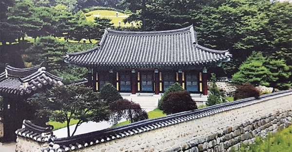 공의 아호(兒號)로 명명한 봉계당 전경.