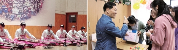 시흥 장곡동에서 학생들과 마을 주민들이 함께 매년 개최하는 마을축제인 ‘장곡노루마루 축제’가 아프리카돼지열병으로 취소된 가운데 응곡중학교에서 학교축제 형식으로 열렸다.