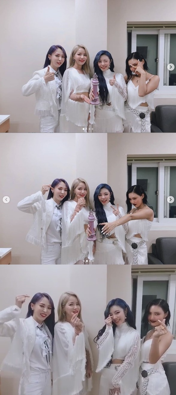 마마무. 공식 인스타그램