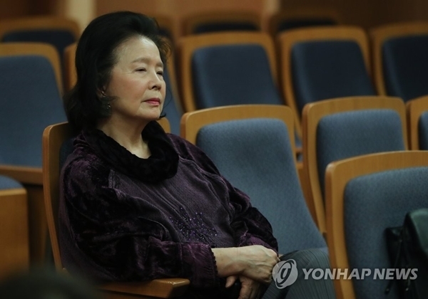 배우 윤정희. 연합뉴스