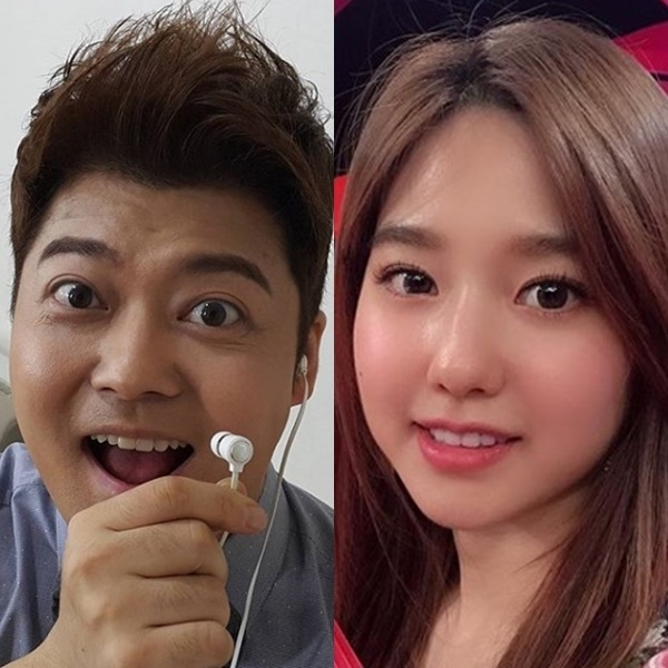방송인 전현무와 KBS 이혜성 아나운서