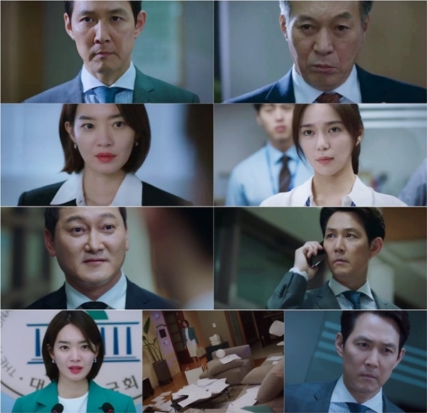 '보좌관2' 12일 방송분 주요 장면. JTBC