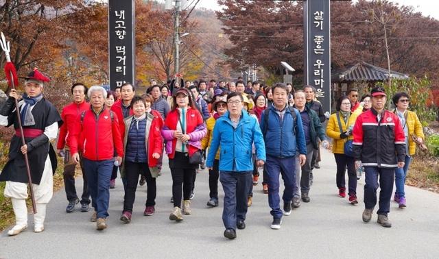 ▲ 광주시 주민자치위원, 한양삼십리누리길 답사 (2)
