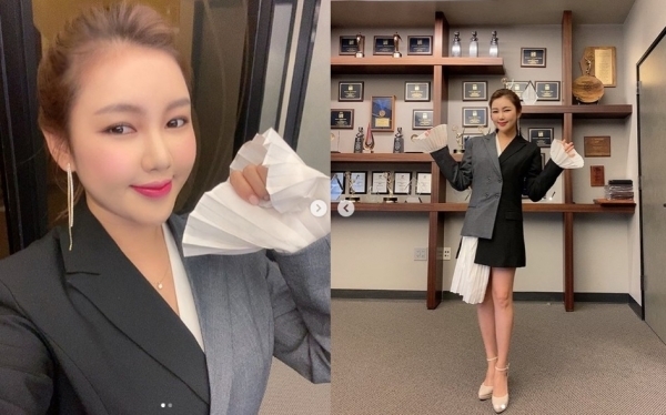 가수 송가인이 하와이에서 '미스트롯' 미국 투어 근황을 공개했다. 송가인 인스타그램