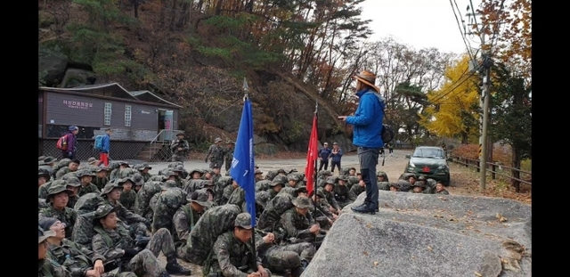 ▲ 고양시, 전사(戰史)와 문화유산을 활용한 100km 행군훈련